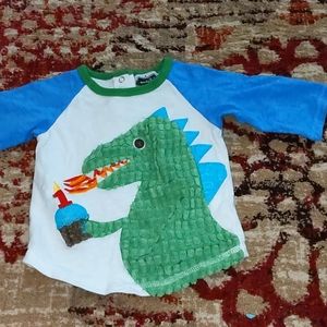 First birthday shirt with dragon